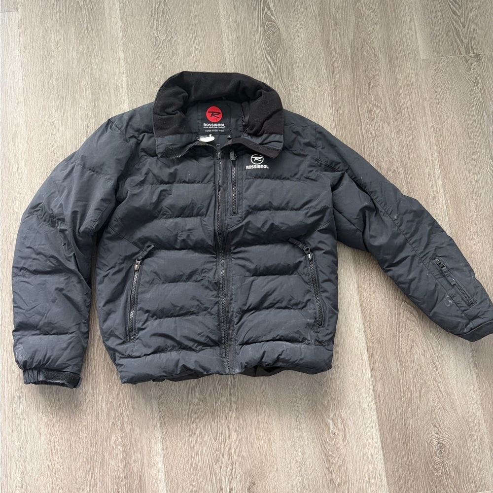 Rossignol Black Insulated Ski Jacket‎ puffer coat